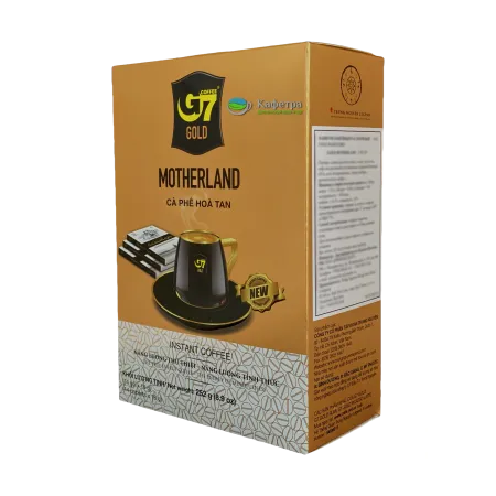 Вьетнамский растворимый кофе G7 Gold Motherland (14 шт по 18г) - 252г