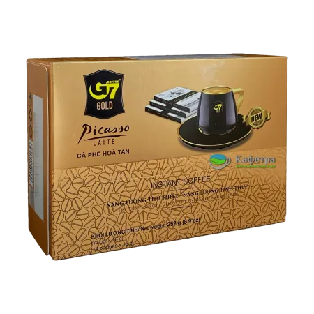 Вьетнамский растворимый кофе G7 Gold Picasso Latte (14 шт по 18г) - 252г