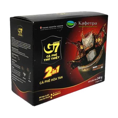 Вьетнамский растворимый кофе G7 2в1 (15 шт по 16г) - 240г