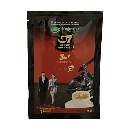 Вьетнамский растворимый кофе Trung Nguyen G7 3 в 1 в пакетах (50шт. по 16г) - 800г