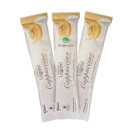 Вьетнамский растворимый кофе Trung Nguyn Legend Cappuccino Coconut (12шт по 18г) - 216г