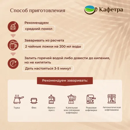 Вьетнамский кофе в зернах Ласка Чон (Huong Chon) - Phuong Vy - 250г