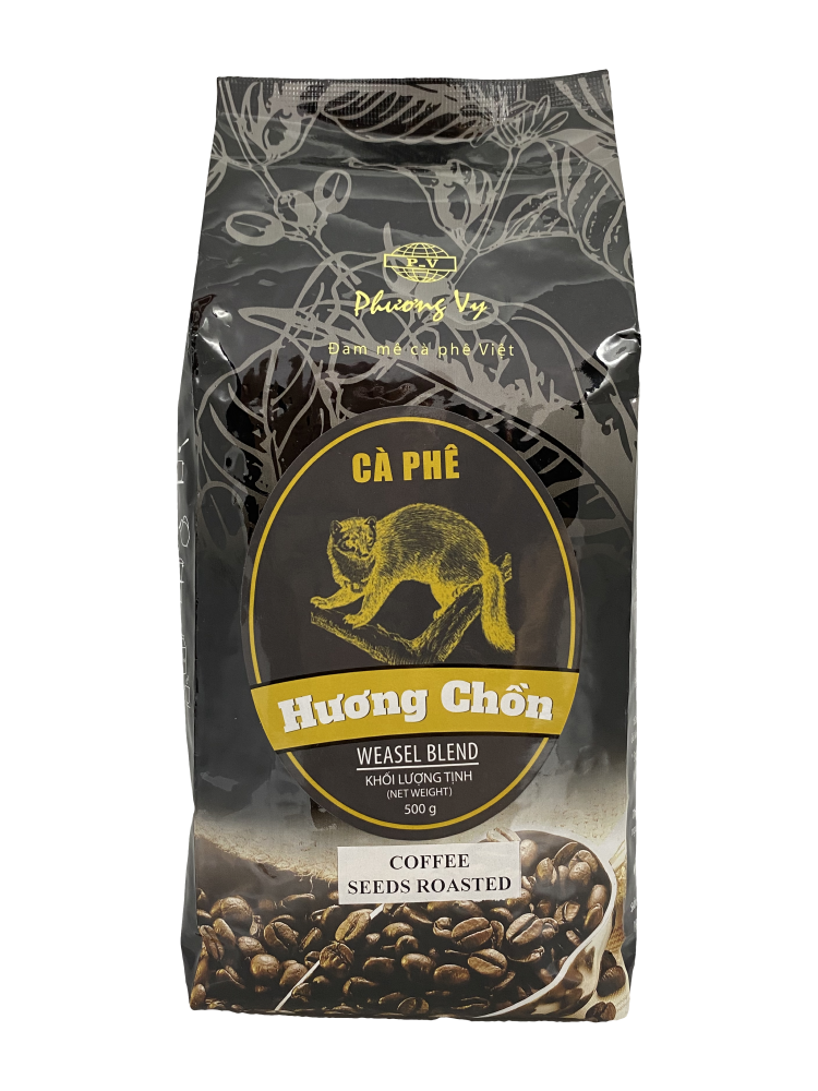 картинка Вьетнамский кофе в зернах Ласка Чон (Huong Chon) - Phuong Vy в интернет-магазине Кафетра